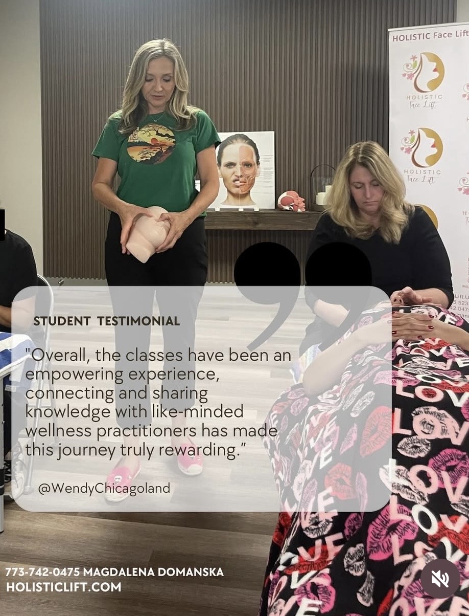 Students during training